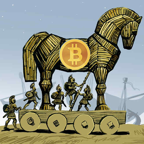 ویروس استخراج بیت کوین